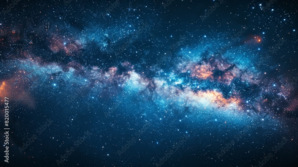 Majestic Dark Starry Night Sky with Milky Way Galaxy - Astounding Cosmic Background of Universe Wonders Majestic Dark Starry Night Sky with Milky Way Galaxy - Astounding Cosmic Background of Universe Wonders