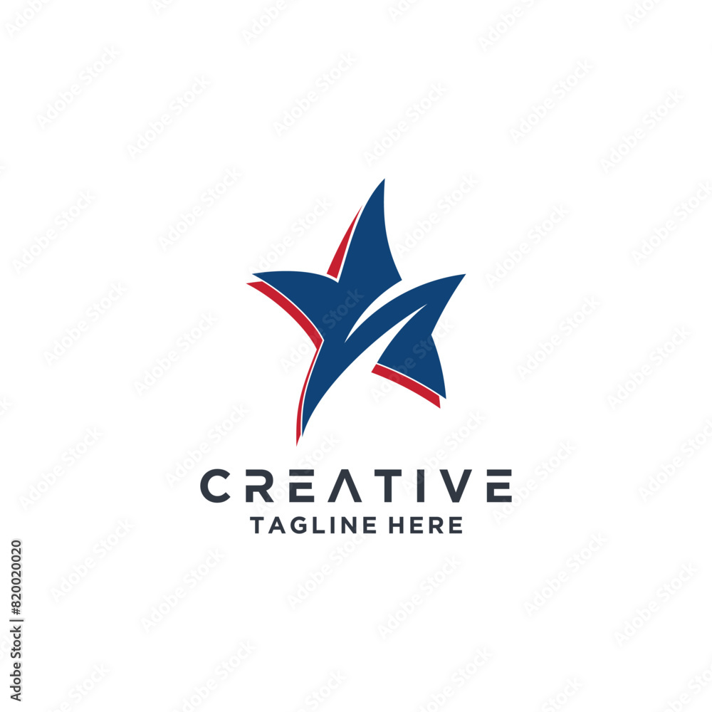 Vector star logo designs template fast star logo vector illustration design Vector star logo designs template fast star logo vector illustration design