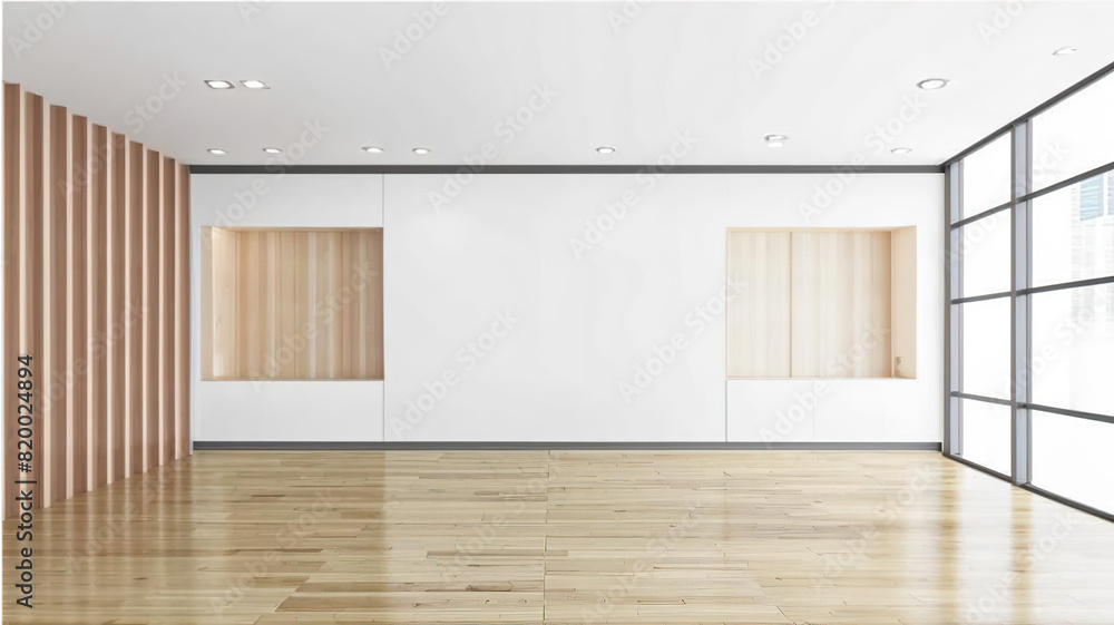 Obraz premium empty room with floor
