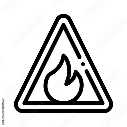 fire line icon