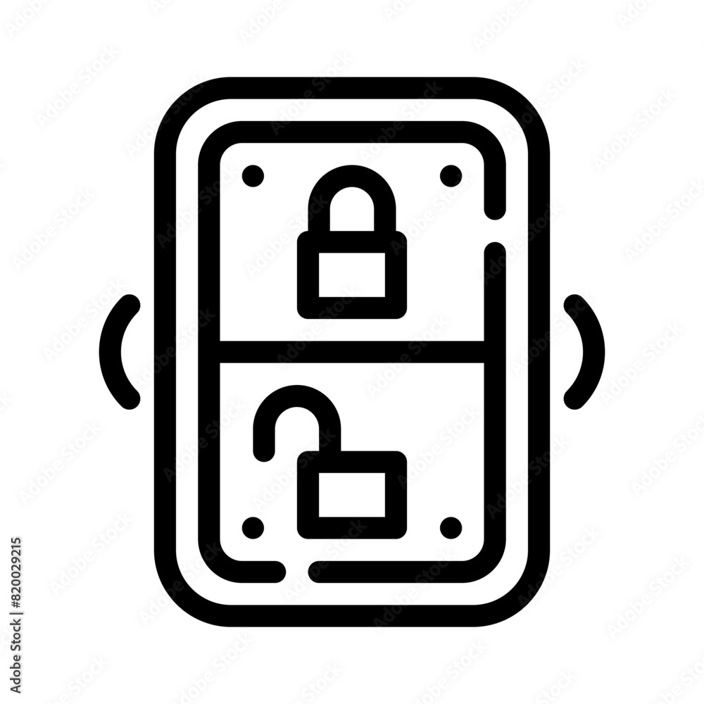car key line icon car key line icon