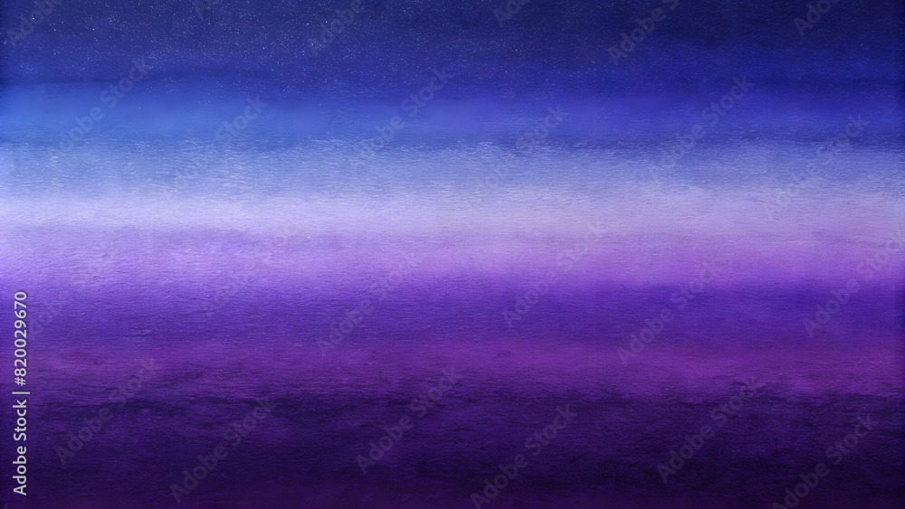 Amethyst Purple, Dusk Violet, and Twilight Blue Gradient with Grainy Texture. Perfect for: Evening Events, Romantic Occasions, Relaxation Spaces, Artistic Themes, Elegant Celebrations, Nighttime Theme