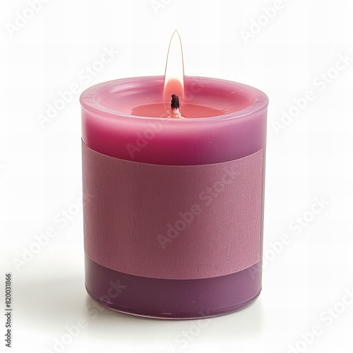 Votive candle , isolated on white background , high quality, high resolution photo