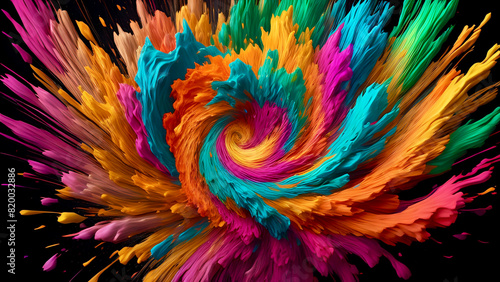 Wallpaper Mural abstract fractal background Torontodigital.ca