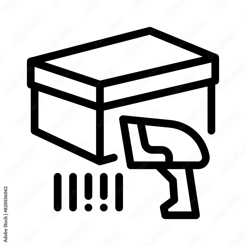 scan line icon scan line icon