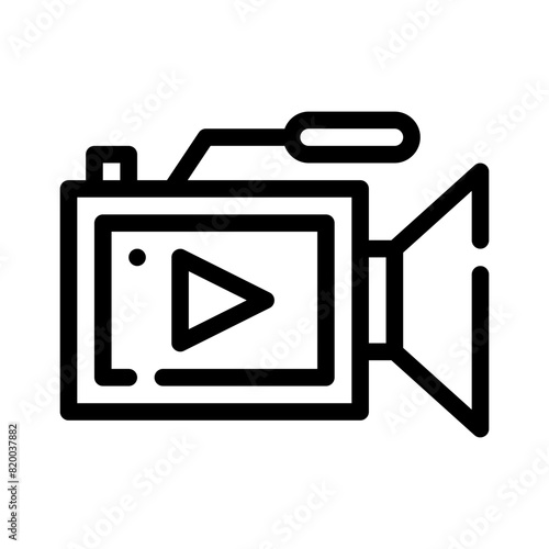 video line icon