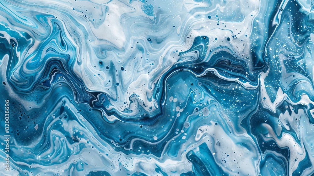 abstract ocean waves background blue and silver fluid marble texture creative collage illustration for copy space abstract ocean waves background blue and silver fluid marble texture creative collage illustration for copy space