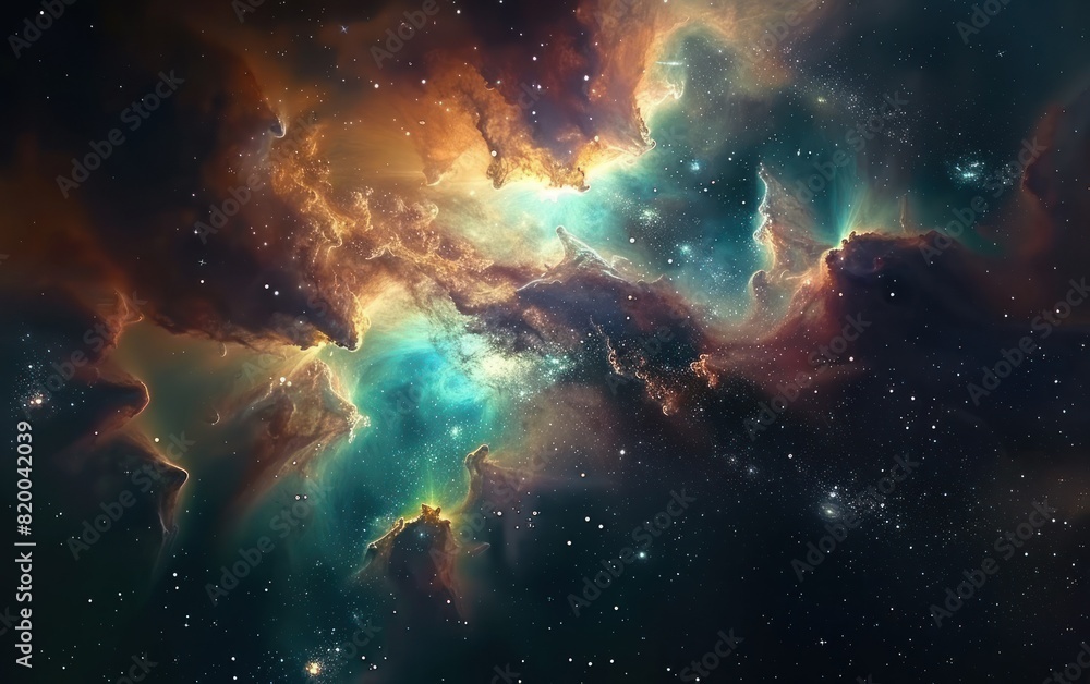 Fototapeta premium Cosmic Nebula