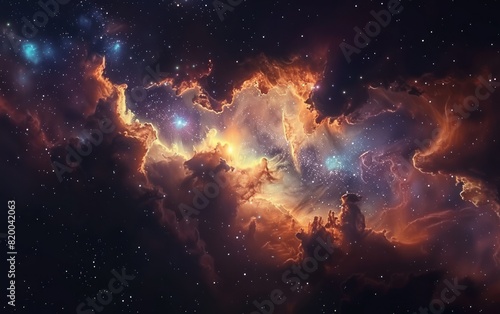 Cosmic Nebula Vista photo