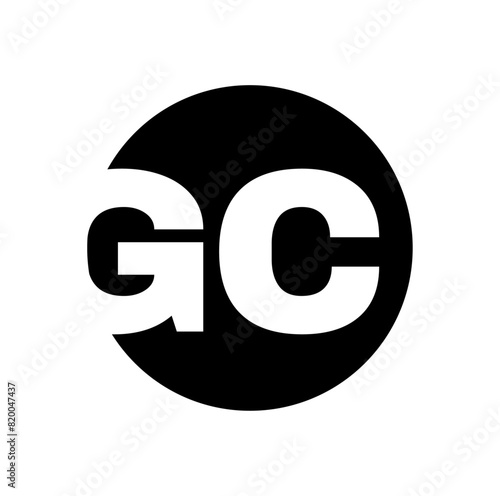 GC brand typography monogram