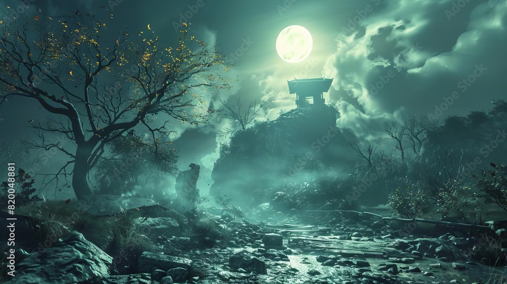 dynamic daynight cycle and weather effects in visually stunning game world concept art dynamic daynight cycle and weather effects in visually stunning game world concept art