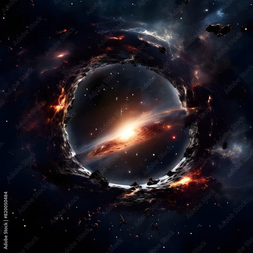 Fototapeta premium Blackhole in space