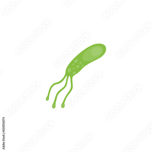 Helicobacter Pylori Vektor Illustration 