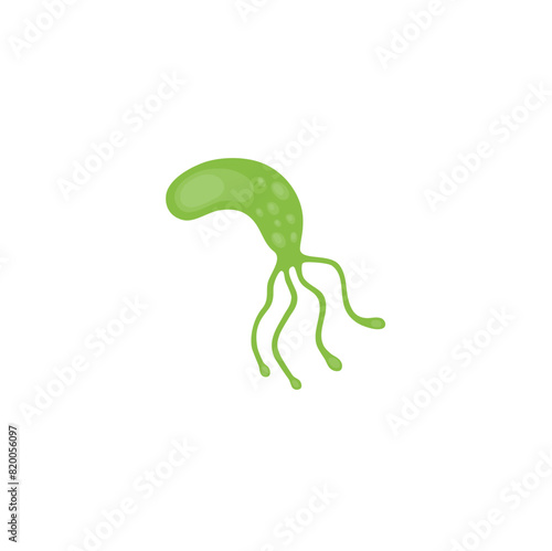 Helicobacter Pylori Vektor Illustration 