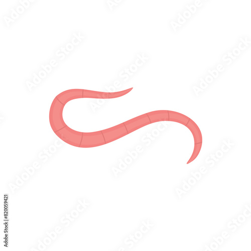 Pinworm Vektor Illustration 