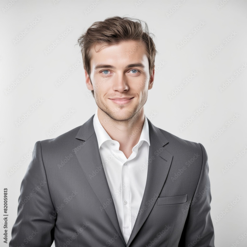 Generative ai white background human