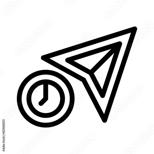wait cursor line icon
