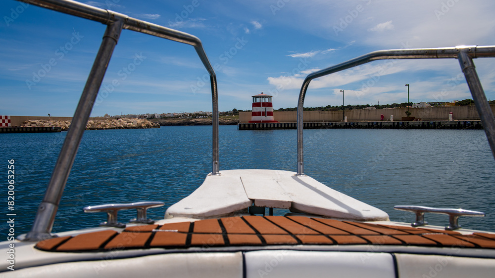 Naklejka premium Wonders of Polignano a Mare: From Clifftop Views to Hidden Caves