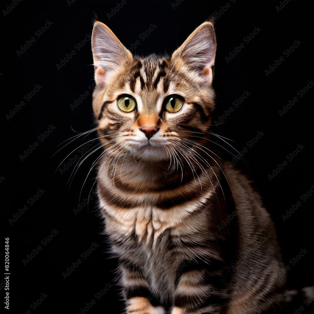 Generative ai realistic render animal portrait Generative ai realistic render animal portrait