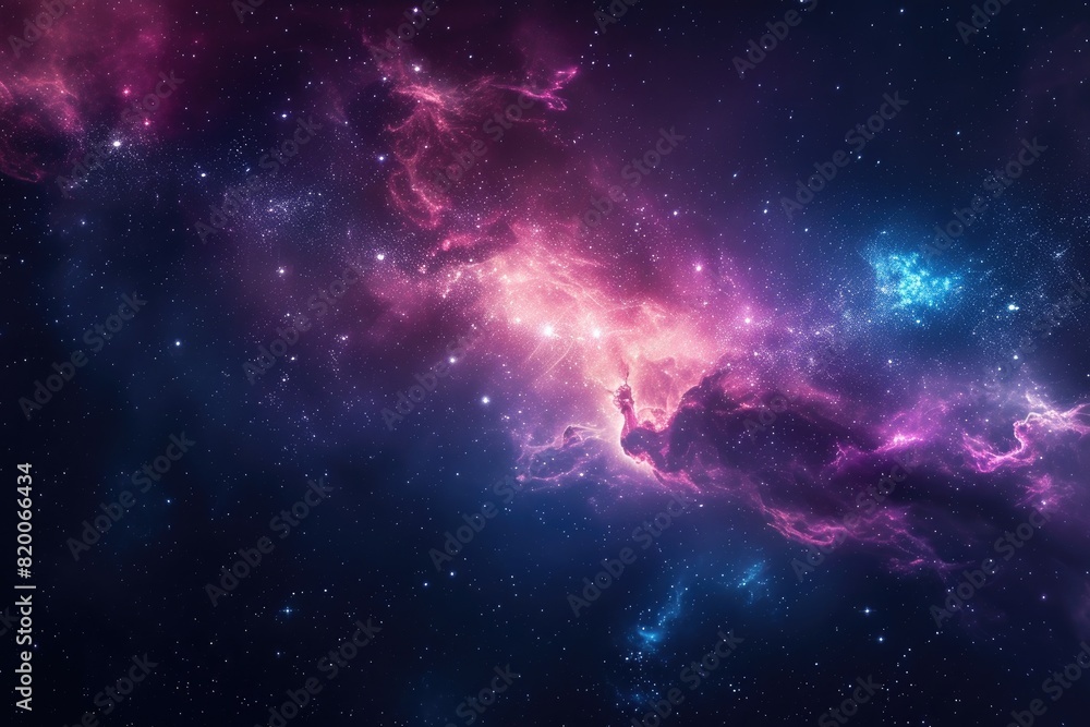 Stunning galaxy with stars and planets in space Stunning galaxy with stars and planets in space