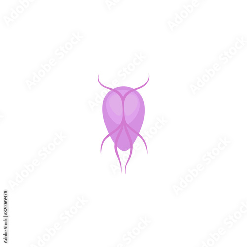 Giardia Parasites Illustration 