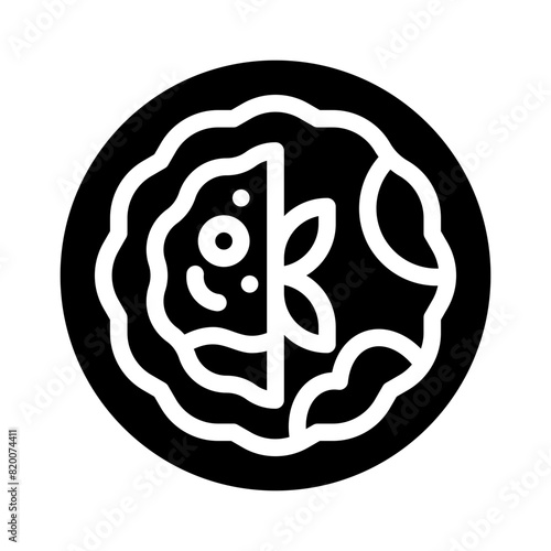 omelette glyph icon