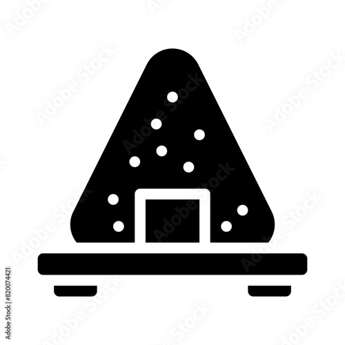 onigiri glyph icon