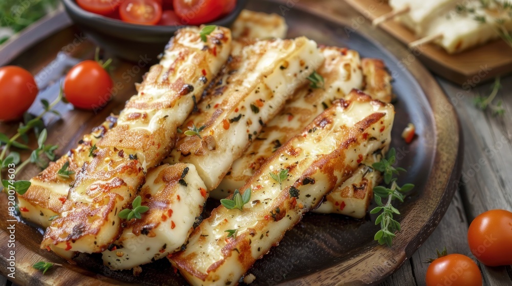 Fresh and tasty halloumi sticks available for purchase Fresh and tasty halloumi sticks available for purchase