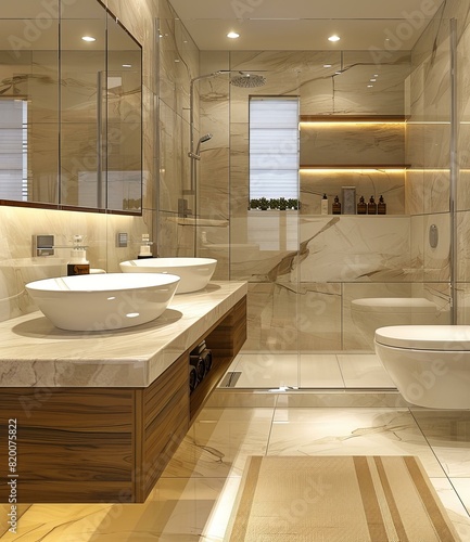Stylish and Sophisticated Bathroom Design