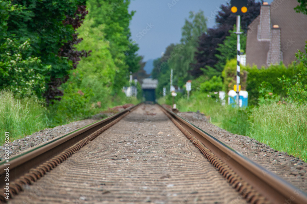 Naklejka premium Heute fährt kein Zug. 