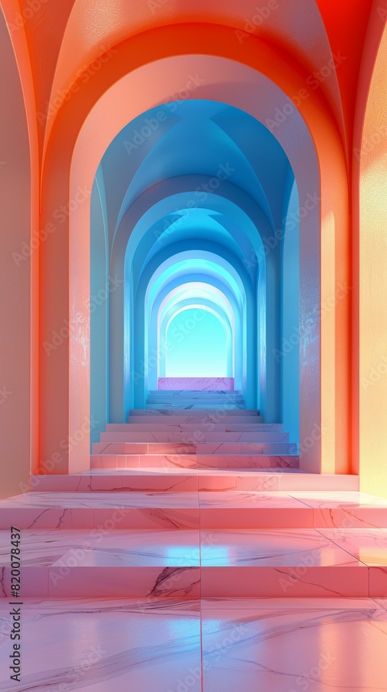 Modern Arched Passageway Modern Arched Passageway