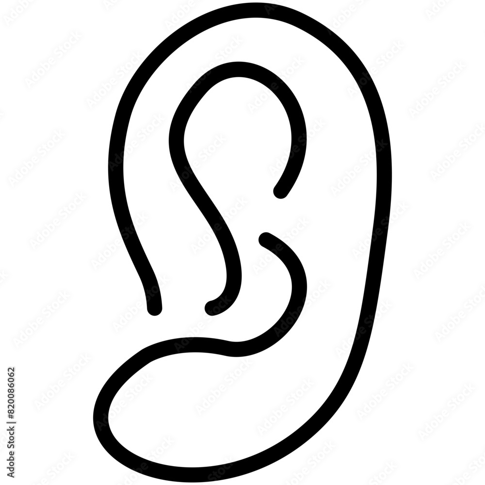 ear line icon ear line icon