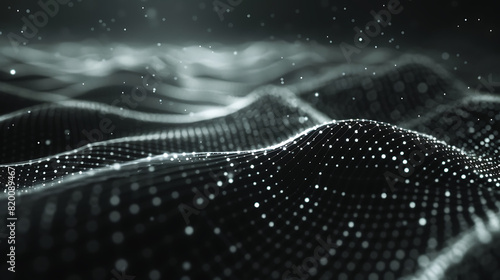 Background of business technology style