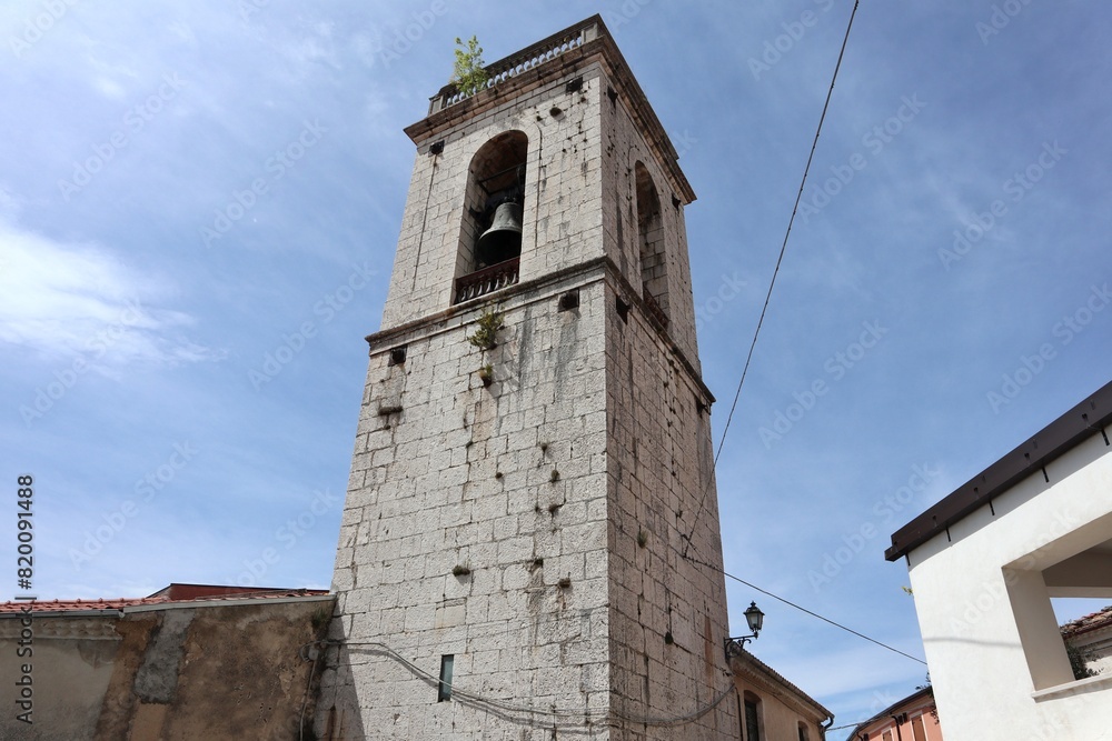 Macchiagodena - Campanile della Chiesa di San Nicola di Bari