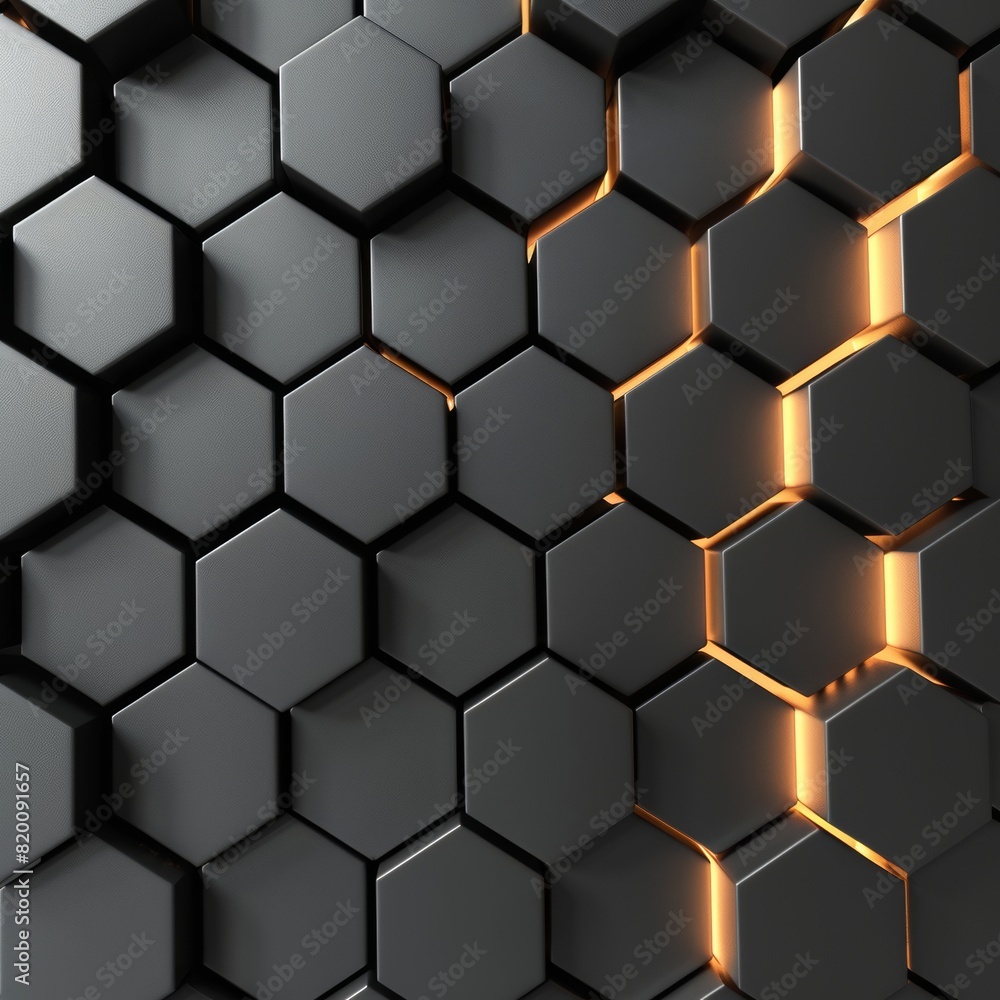 abstract background with black hexagons abstract background with black hexagons