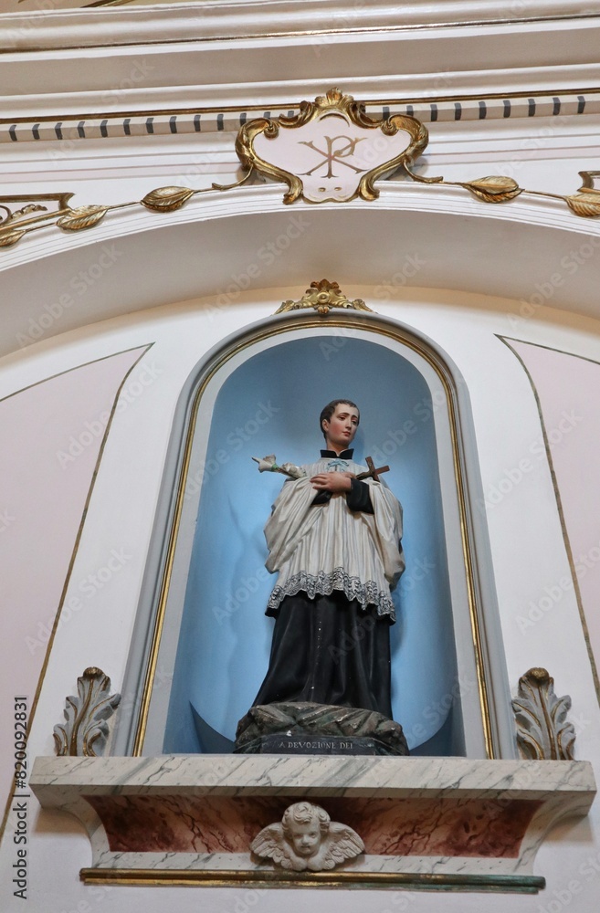 Macchiagodena - San Luigi Gonzaga nella Chiesa di Sant'Antonio di Padova