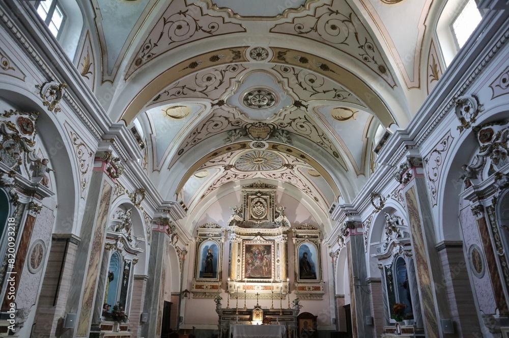 Macchiagodena - Volta della Chiesa di Sant'Antonio di Padova