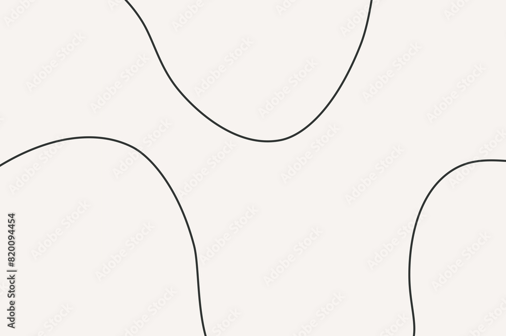 Simple soft gray abstract irregular curved lines Simple soft gray abstract irregular curved lines