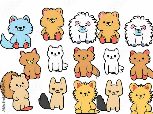 set of animals