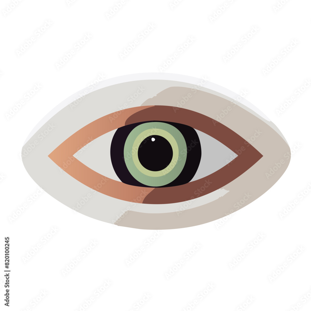 light brown almond eyeball shape with hints of green light brown almond eyeball shape with hints of green