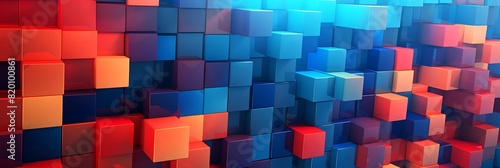 An abstract background with bold  solid blocks.