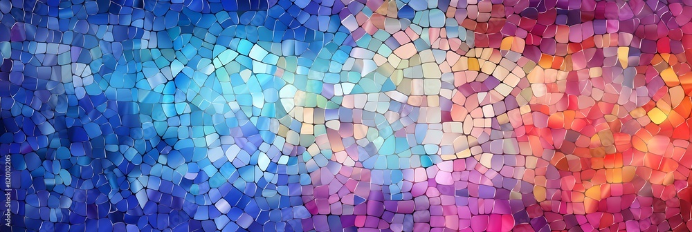 An abstract background with a mosaic texture.