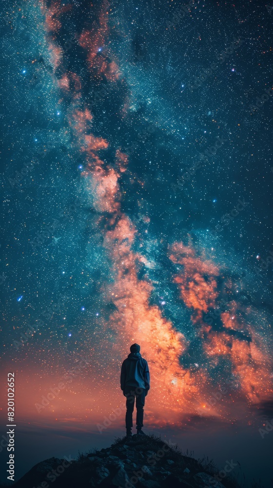 Obraz premium galaxy around me.