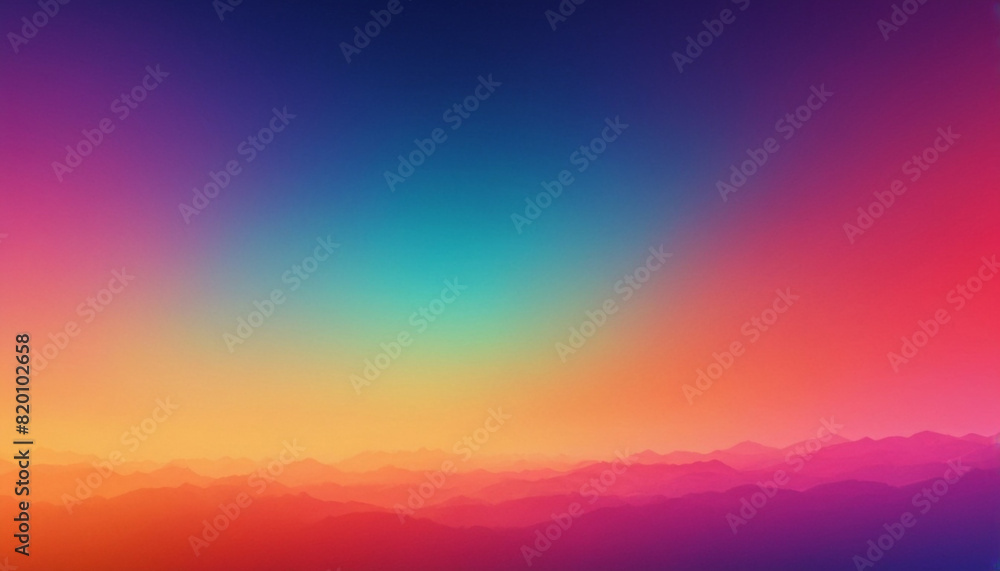 2d colorful grainy gradients wallpaper