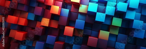 An abstract background with bold  solid blocks.