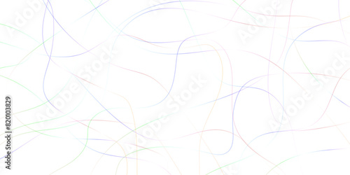 Seamless luxury geometric premium golden random chaotic scribble lines on transparent background. Abstract white background colorful lines. Futuristic digital smoke motion backdrop technology texture.