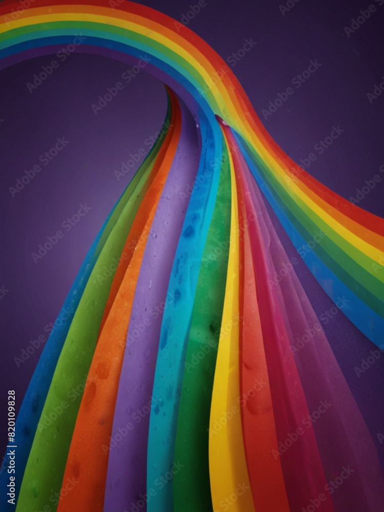 Abstract background with rainbow color