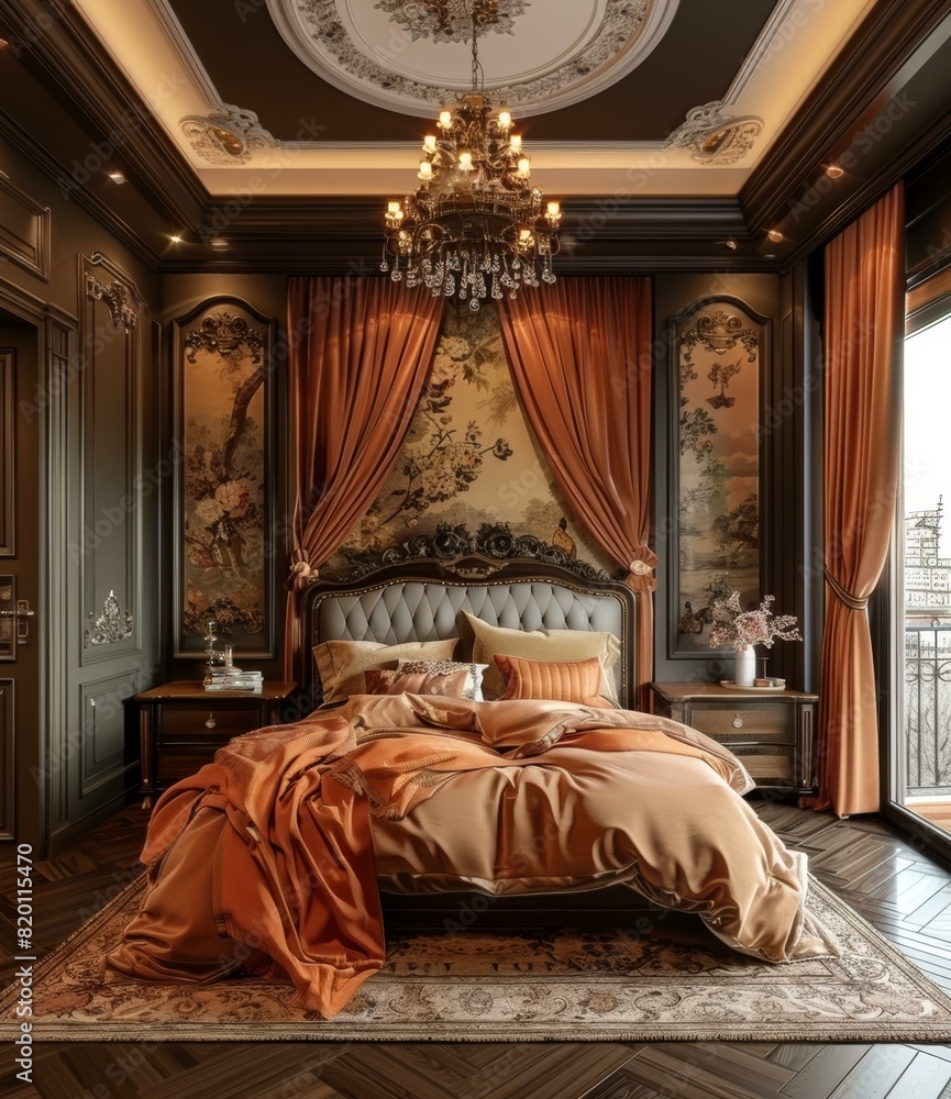 European-style luxury bedroom European-style luxury bedroom