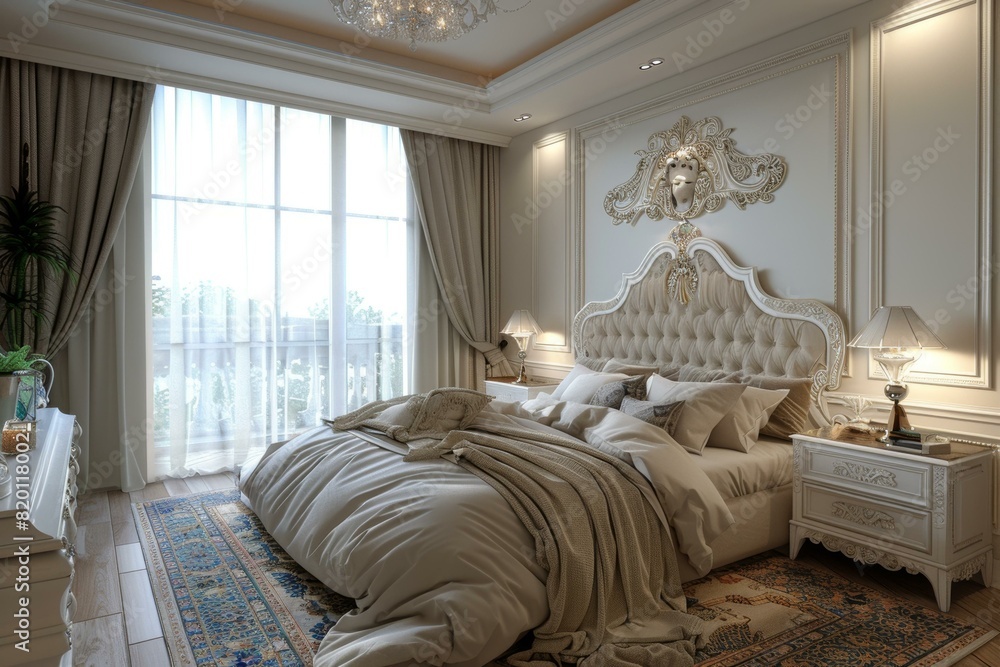 Luxurious Bedroom Design with European Style Elements Luxurious Bedroom Design with European Style Elements