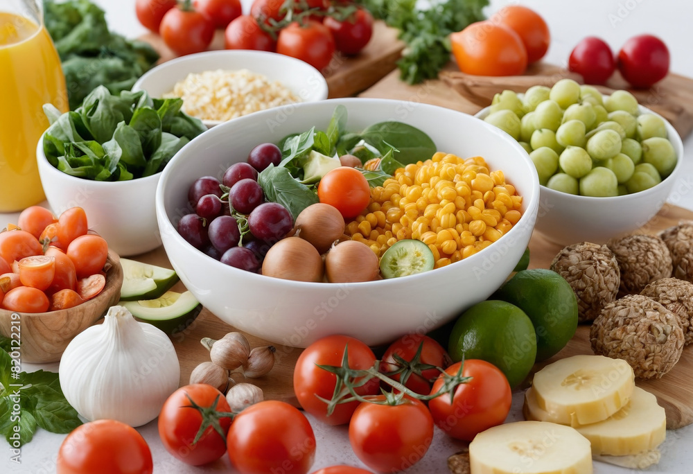 Fresh and Healthy Food Essentials
Healthy Eating: Fresh Fruits and Vegetables Fresh and Healthy Food Essentials
Healthy Eating: Fresh Fruits and Vegetables
